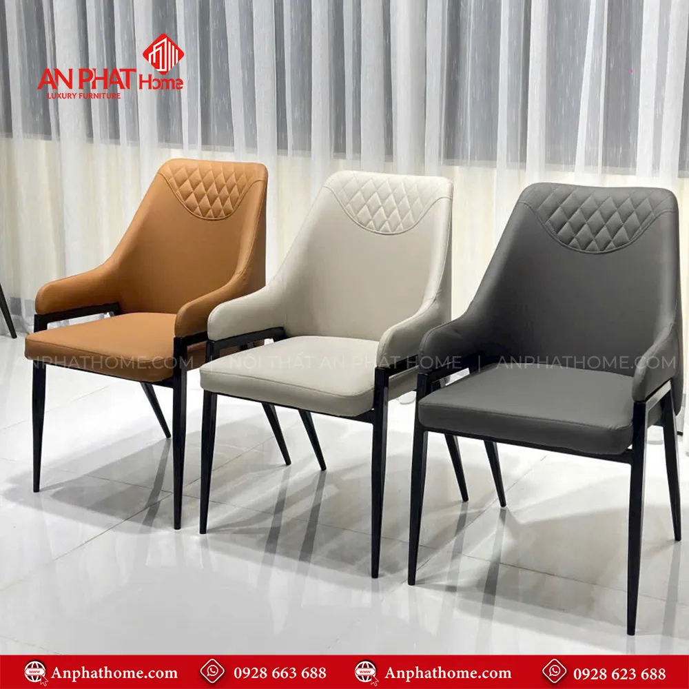 Ghế da nhập khẩu với nhiều màu đa dạng cho khách hàng lựa chọn