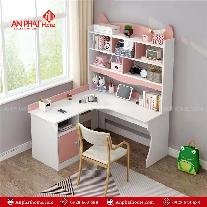 Bàn Học Cho Bé Gỗ Công Nghiệp B-2902 5 Bàn Học Cho Bé Gỗ Công Nghiệp B-2902 An Phát Home