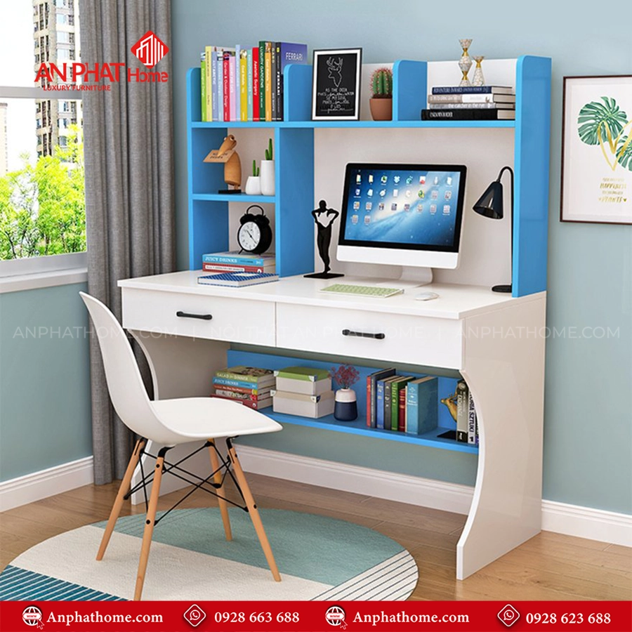 Bàn Học Cho Bé Hiện Đại B-2901 12 Mẫu bàn học trẻ em thông minh