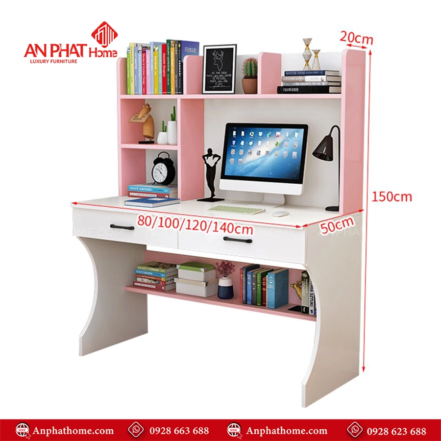 Bàn Học Cho Bé Hiện Đại B-2901 13 Mẫu bàn học trẻ em nhỏ gọn