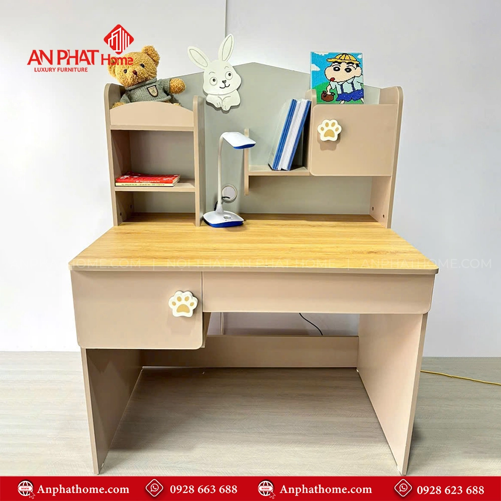 Bàn Học Gỗ MDF Hiện Đại B-2916 3 Bàn Học Gỗ MDF Hiện Đại B-2916 An Phát Home