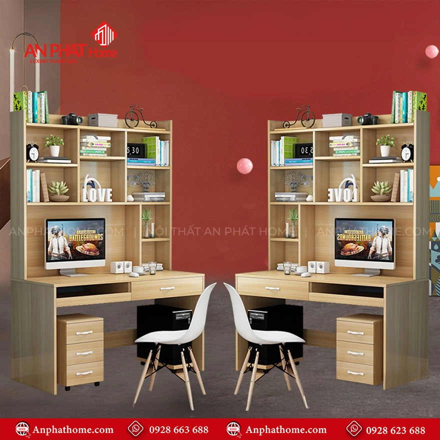 Bàn Học Sinh Gỗ Công Nghiệp Hiện Đại B-2892 18 Mẫu bàn học trẻ em