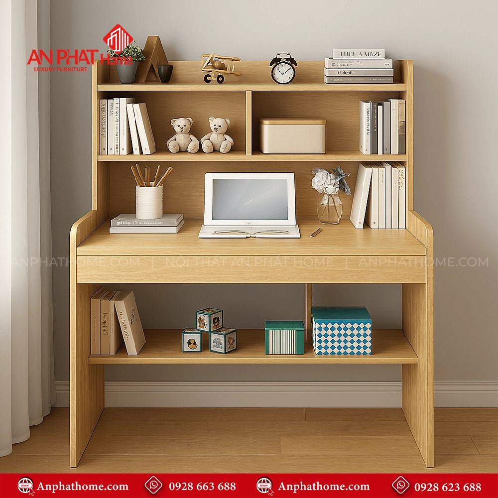 Bàn Học Thông Minh Gỗ MDF B-2884 9 Bàn Học Thông Minh Gỗ MDF B-2884 An Phát Home
