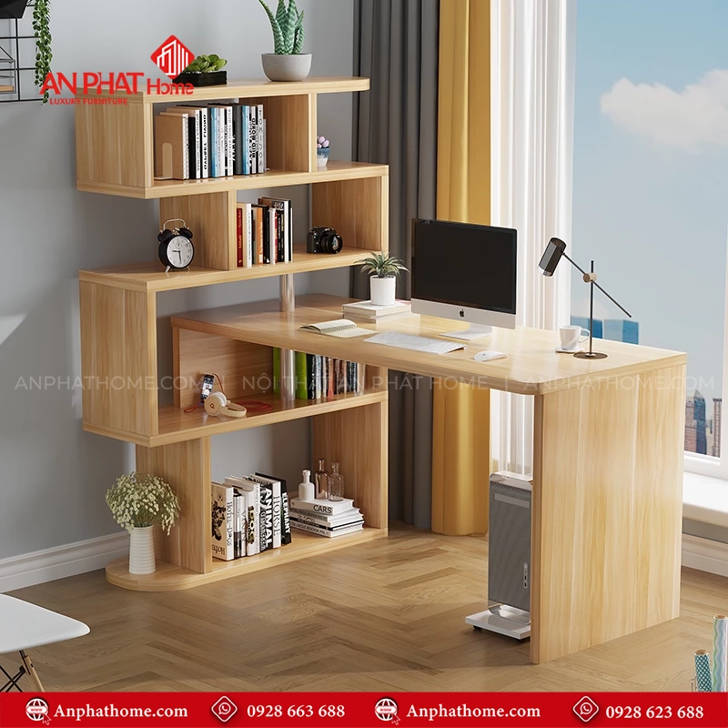 Bàn Học Thông Minh Gỗ MDF B-2905 16 Mẫu bàn học bằng gỗ công nghiệp