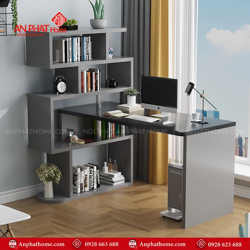 Bàn Học Thông Minh Gỗ MDF B-2905 18 Mẫu bàn học trẻ em bằng gỗ đẹp