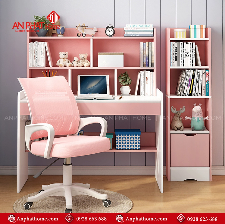 Bàn Học Thông Minh Kiểu Dáng Hàn Quốc B-2885 5 Bàn Học Thông Minh Kiểu Dáng Hàn Quốc B-2885 An Phát Home