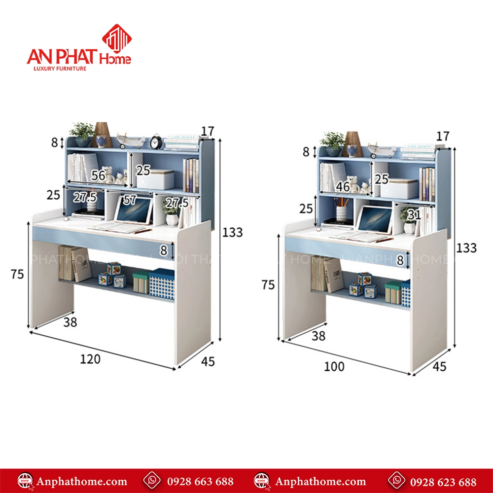 Bàn Học Thông Minh Kiểu Dáng Hàn Quốc B-2885 6 Ban Hoc Thong Minh Kieu Dang Han Quoc B 2885 3