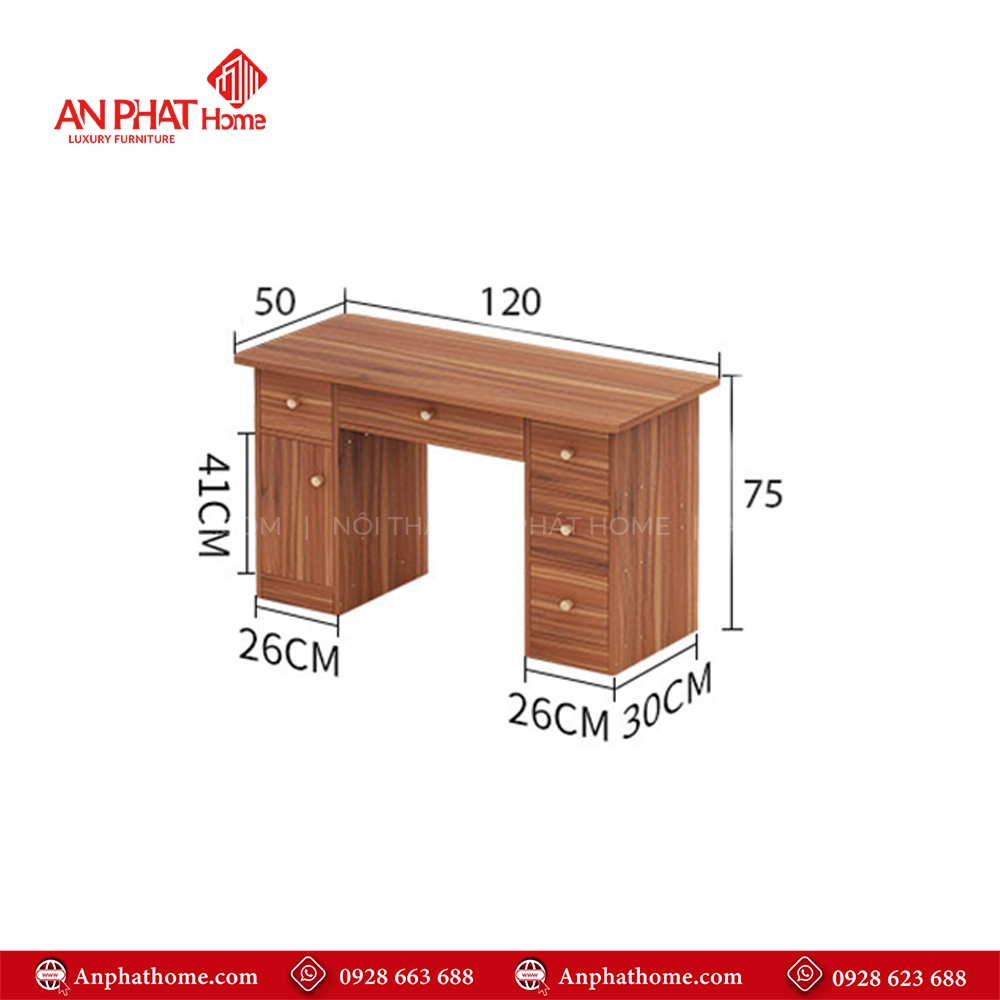 Kích thước và màu sắc tùy chọn