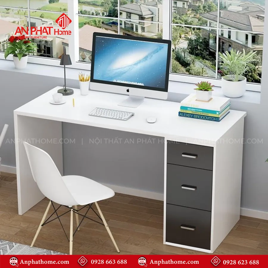 Bàn Làm Việc Hiện Đại Gỗ MDF B-2875 7 Bàn Làm Việc Hiện Đại Gỗ MDF B-2875 An Phát Home