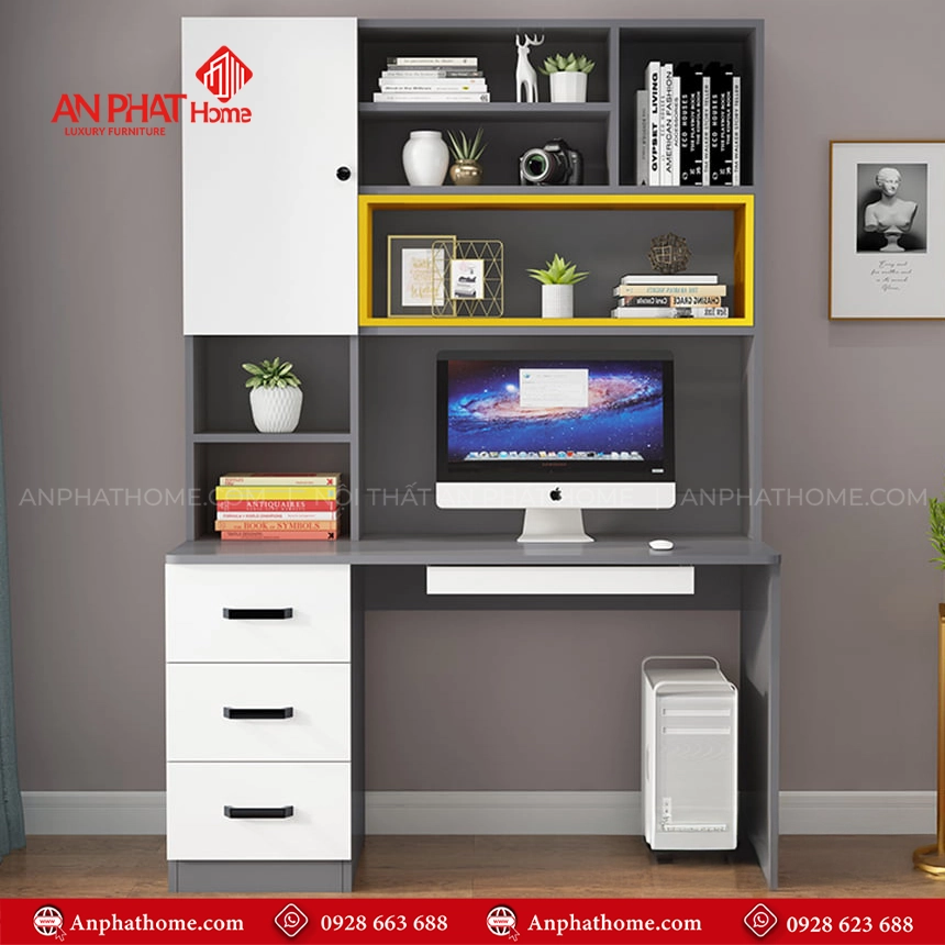 Bàn Làm Việc Hiện Đại Gỗ MDF B-2899 19 Mẫu bàn làm việc hiện đại ở nhà