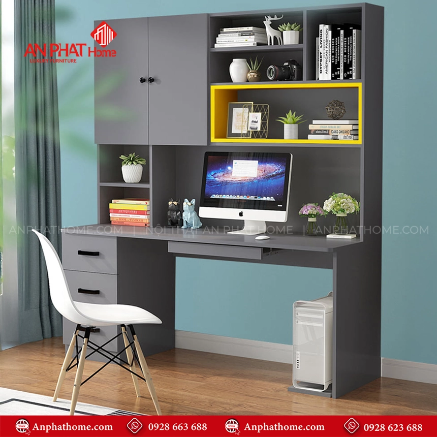 Bàn Làm Việc Hiện Đại Gỗ MDF B-2899 22 Mẫu bàn ghế làm việc tại nhà giá rẻ