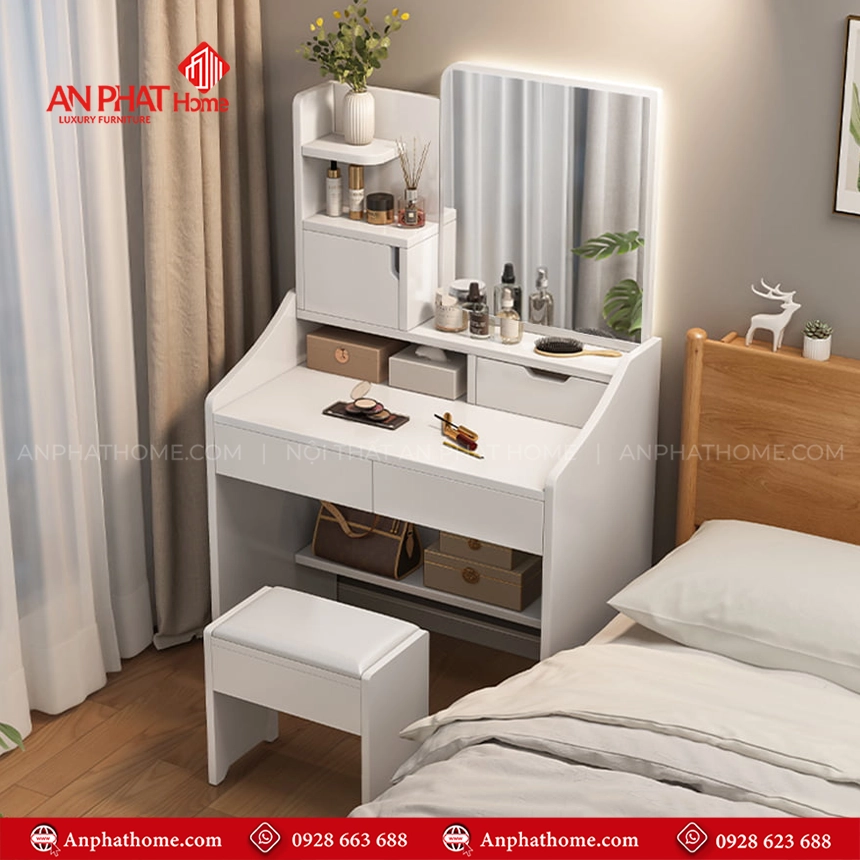 Bàn Phấn Trang Điểm Hiện Đại B-2825 13 Bàn Phấn Trang Điểm Hiện Đại B-2825 An Phát Home
