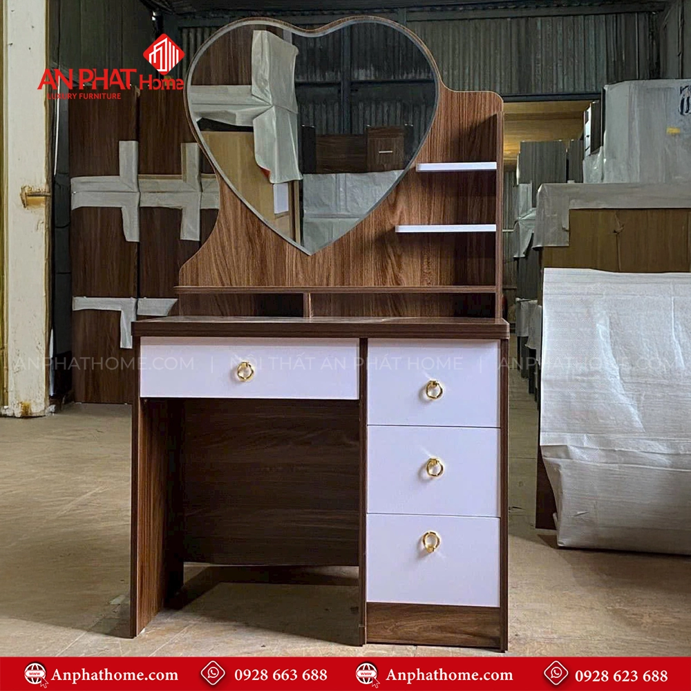 Bàn Phấn Trang Điểm Phòng ngủ B-2854 5 Bàn Phấn Trang Điểm Phòng ngủ B-2854 An Phát Home