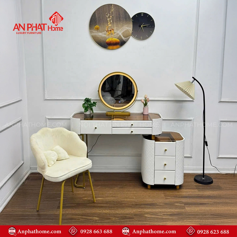 Bàn Phấn Trang Điểm Thông Minh B-2820 5 Bàn Phấn Trang Điểm Thông Minh B-2820 An Phát Home