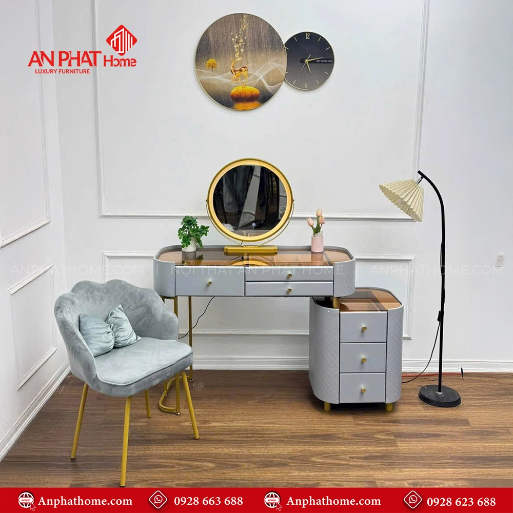 Bàn Phấn Trang Điểm Thông Minh B-2820 6 Mẫu bàn trang điểm thông minh nhỏ gọn