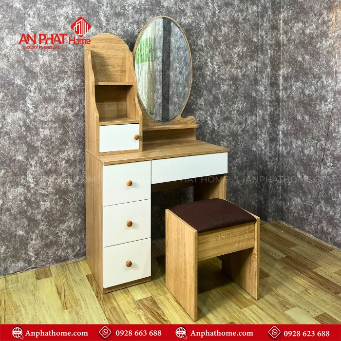 Bàn Trang Điểm Đẹp Gỗ MDF B-2847 11 Thiết kế bàn trang điểm theo yêu cầu
