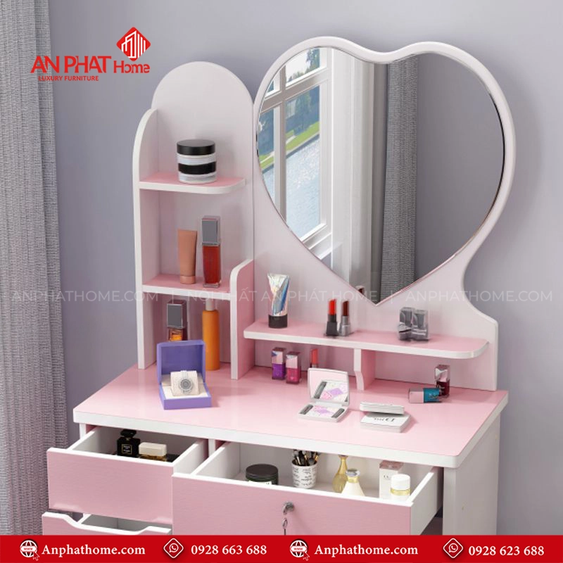 Bàn Trang Điểm Đẹp Hiện Đại B-2842 15 Giương trang điểm đồng bộ