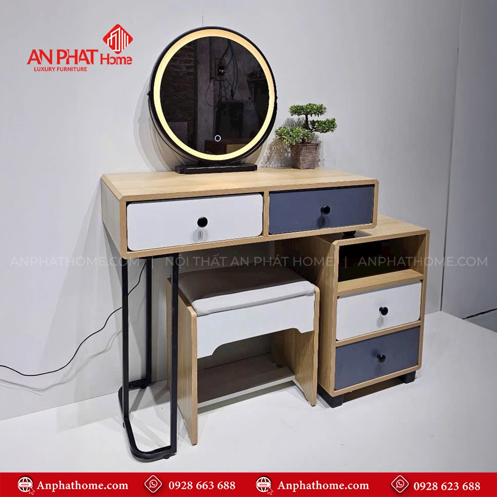 Bàn Trang Điểm Đẹp Hiện Đại B-2857 6 Bàn phấn trang điểm đẹp hiện đại