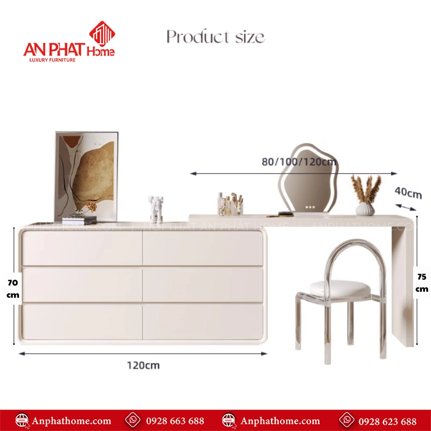 Bàn Trang Điểm Đẹp Thiết Kế Sang Trọng B-2836 14 Ban Trang Diem Dep Thiet Ke Sang Trong B 2836 3 2