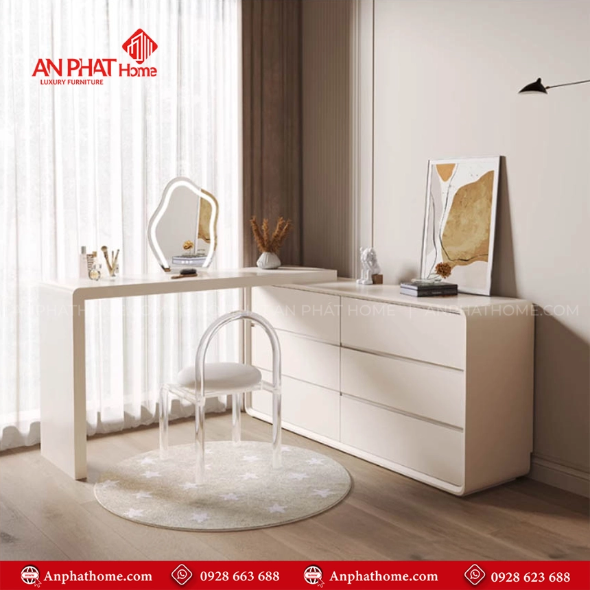 Bàn Trang Điểm Đẹp Thiết Kế Sang Trọng B-2836 15 Thiết kế bàn trang điểm theo yêu cầu