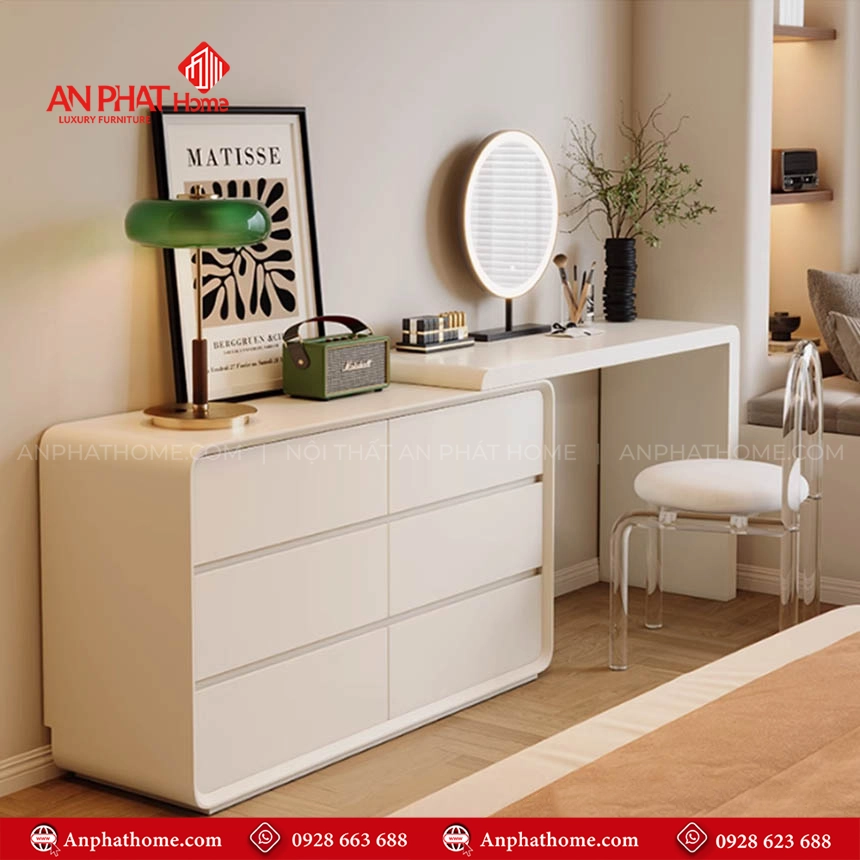 Bàn Trang Điểm Đẹp Thiết Kế Sang Trọng B-2836 17 Mẫu bàn trang điểm gỗ đẹp hiện đại