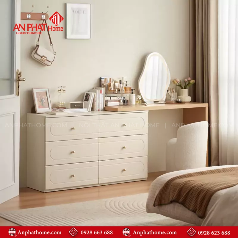 Bàn Trang Điểm Đẹp Thiết Kế Sang Trọng B-2846 14 Thiết kế bàn trang điểm đẹp hiện đại