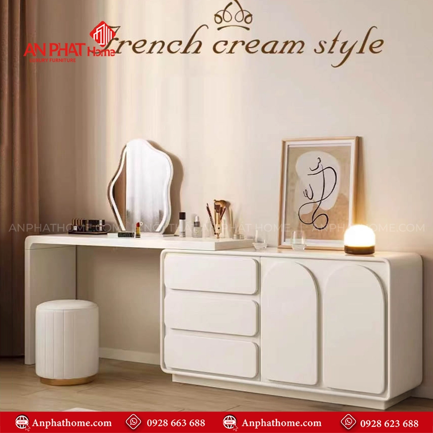 Bàn Trang Điểm Gỗ Công Nghiệp Cao Cấp B-2838 15 Mẫu bàn trang điểm cao cấp