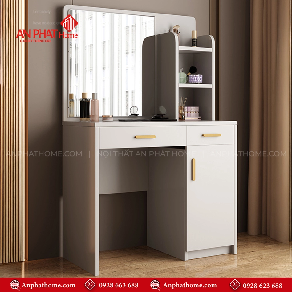 Bàn Trang Điểm Gỗ MDF Hiện Đại B-2828 An Phát Home