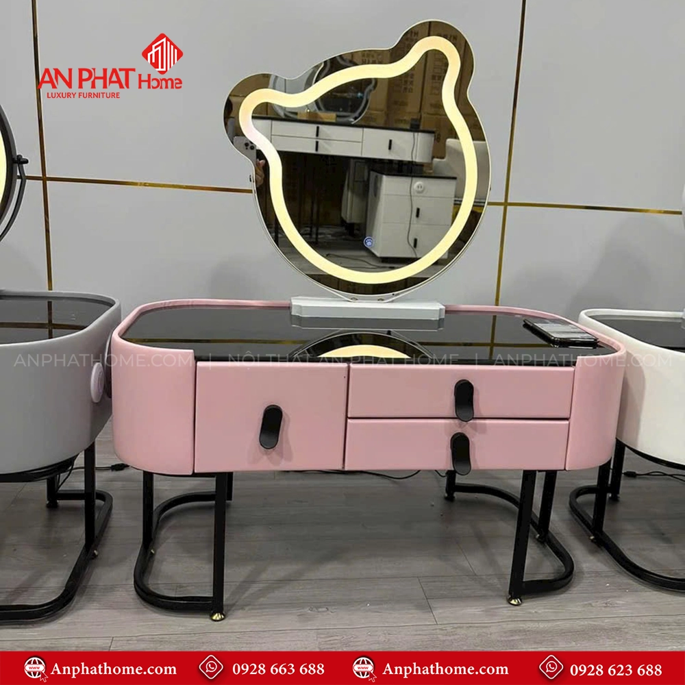 Bàn Trang Điểm Mini Nhập Khẩu Cao Cấp B-2804 8 Mẫu bàn trang điểm bằng gỗ công nghiệp giá rẻ