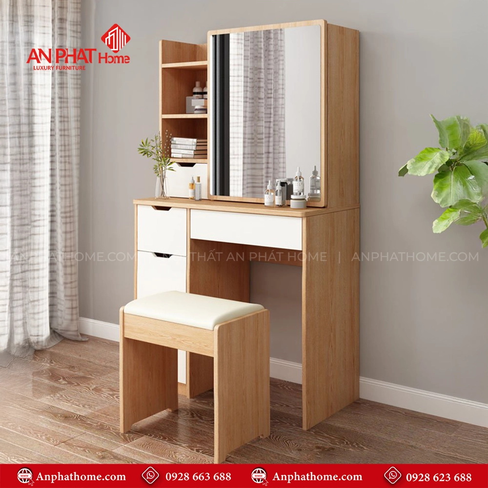 Mẫu bàn phấn trang điểm đẹp