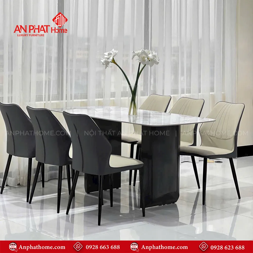 Bộ bàn ghế ăn cao cấp nhập khẩu BA-1968 20 Bo ban ghe an cao cap nhap khau BA 1968 3