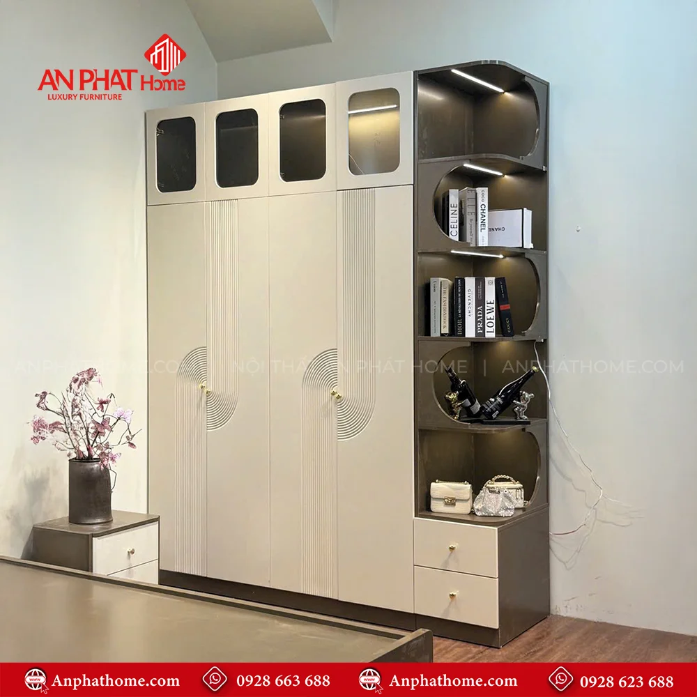 Combo Giường Tủ Bàn Trang Điểm CB-97 9 Mẫu tủ đựng quần áo thiết kế yêu cầu