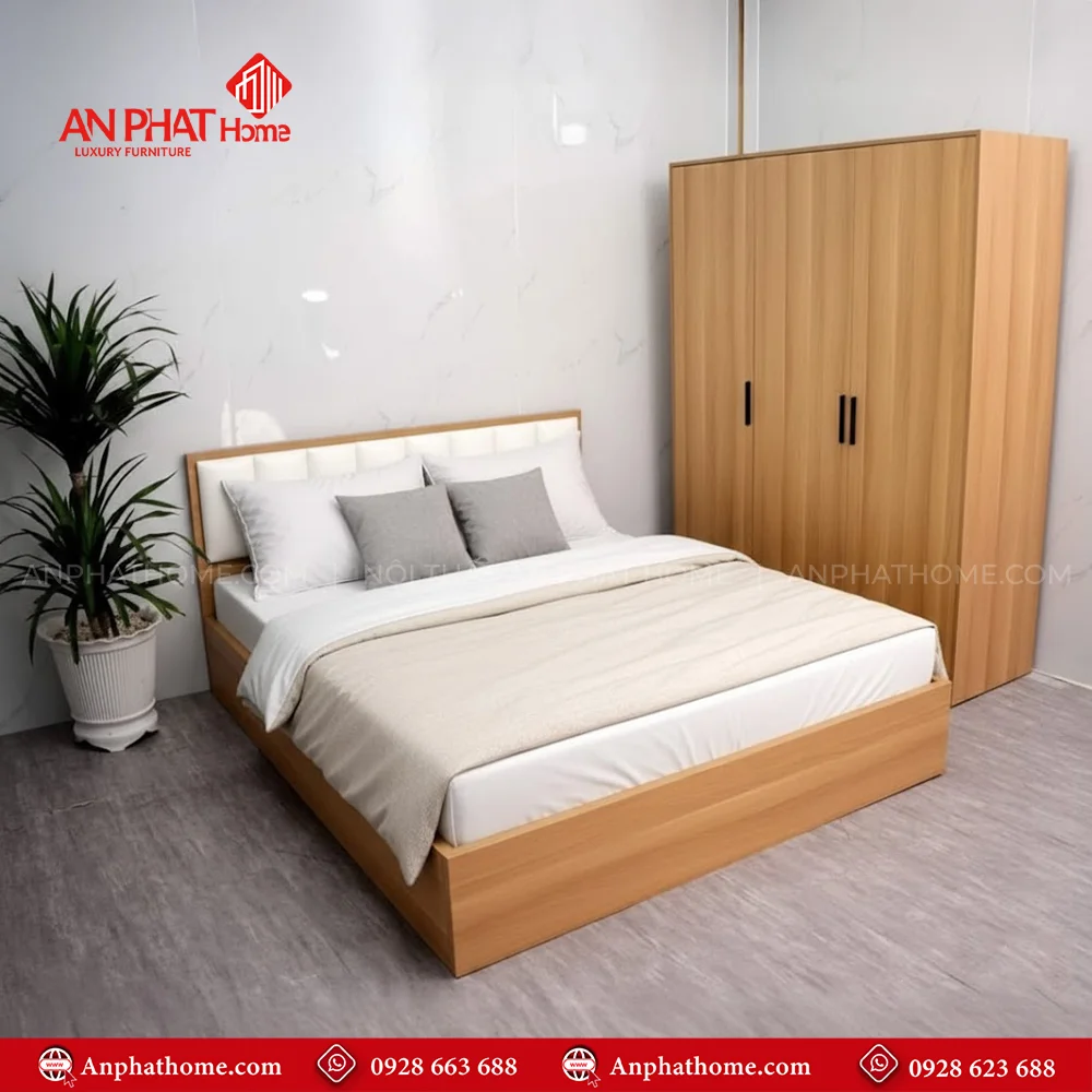 Combo giường tủ phòng cưới đẹp