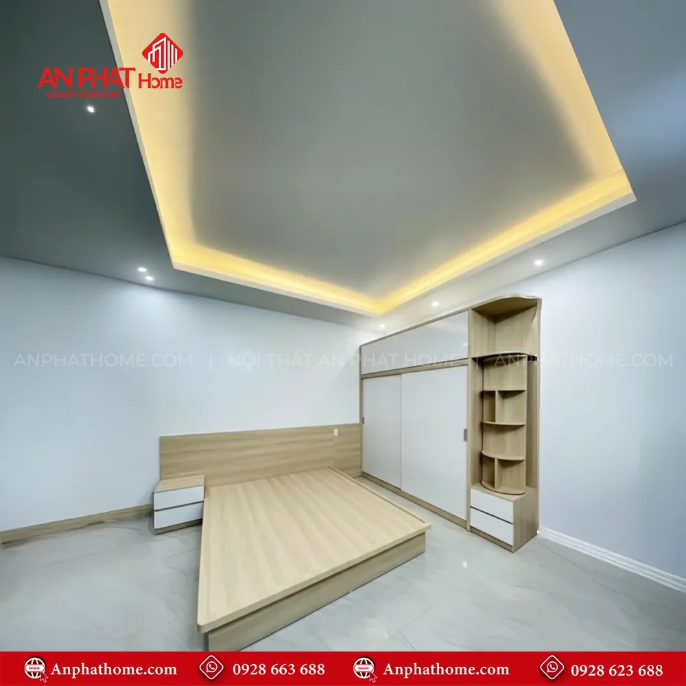 Combo Giường Tủ CB-84 15 Mẫu combo giường tủ phòng ngủ giá rẻ