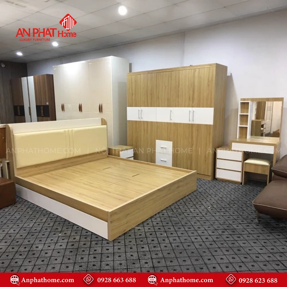 Combo Giường Tủ Hiện Đại CB-83 11 Combo Giường Tủ Hiện Đại CB-83 An Phát Home