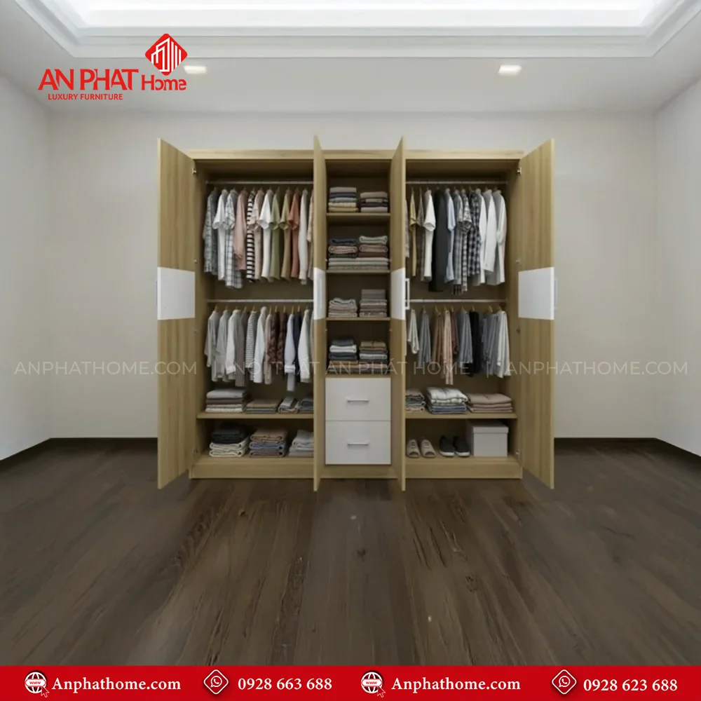 Combo Giường Tủ Hiện Đại CB-83 13 Mẫu tủ quần áo thông minh