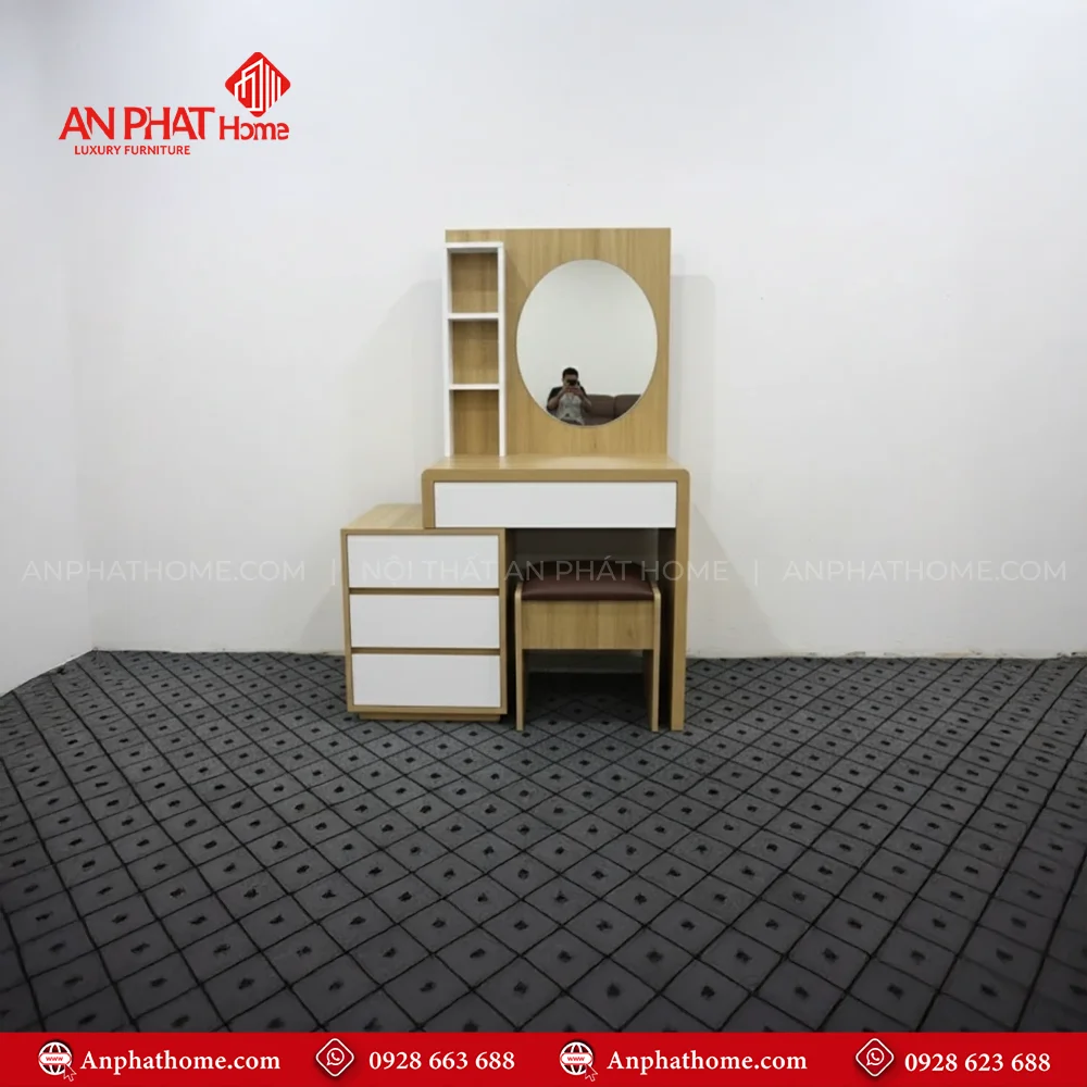 Combo Giường Tủ Hiện Đại CB-83 14 Mẫu bàn trang điểm đẹp hiện đại