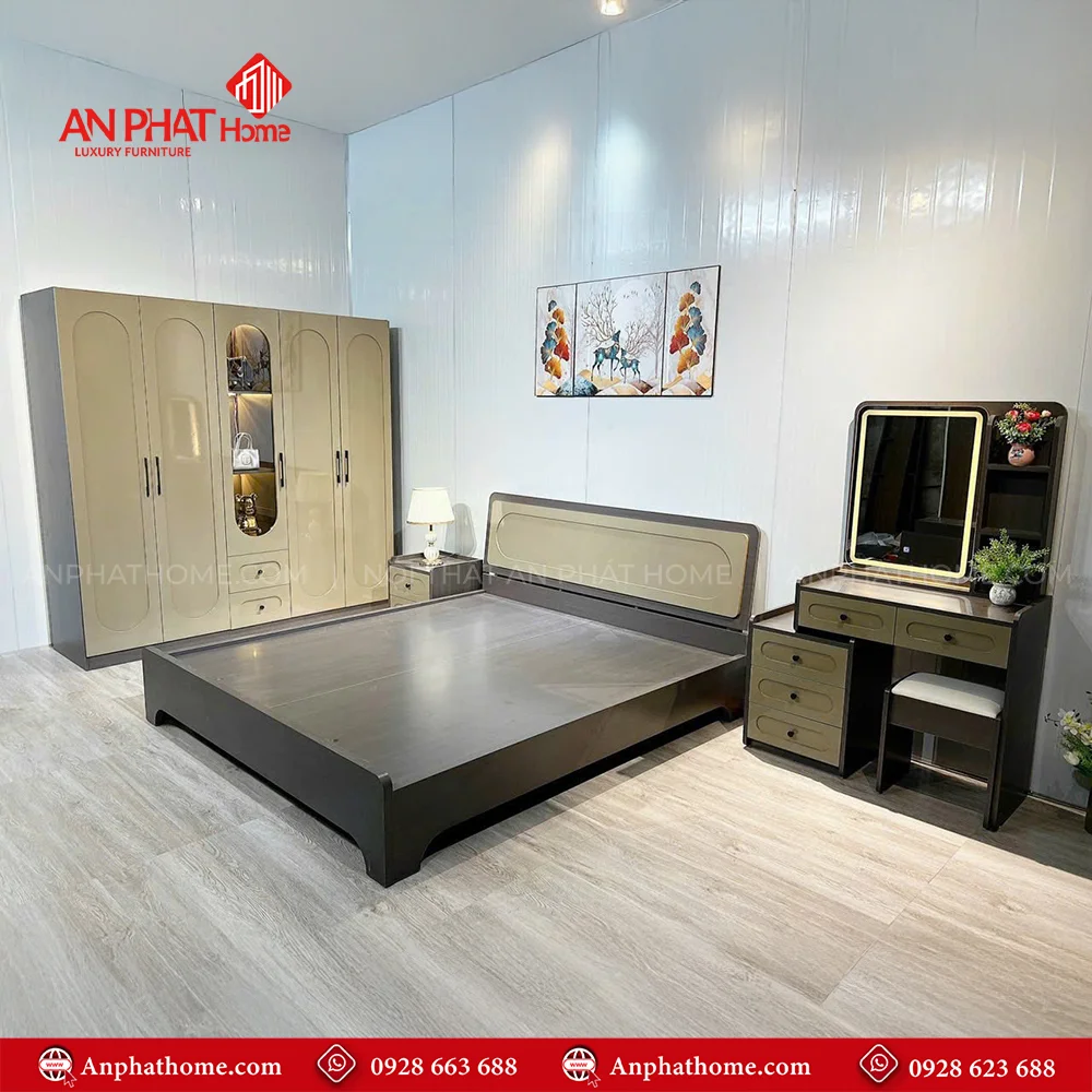 Combo Giường Tủ Phòng Ngủ CB-90 9 Bộ combo giường tủ bàn trang điểm
