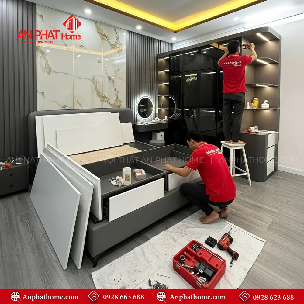 Combo Nội Thất Giường Tủ CB-41 6 Combo nội thất đẹp hiện đại