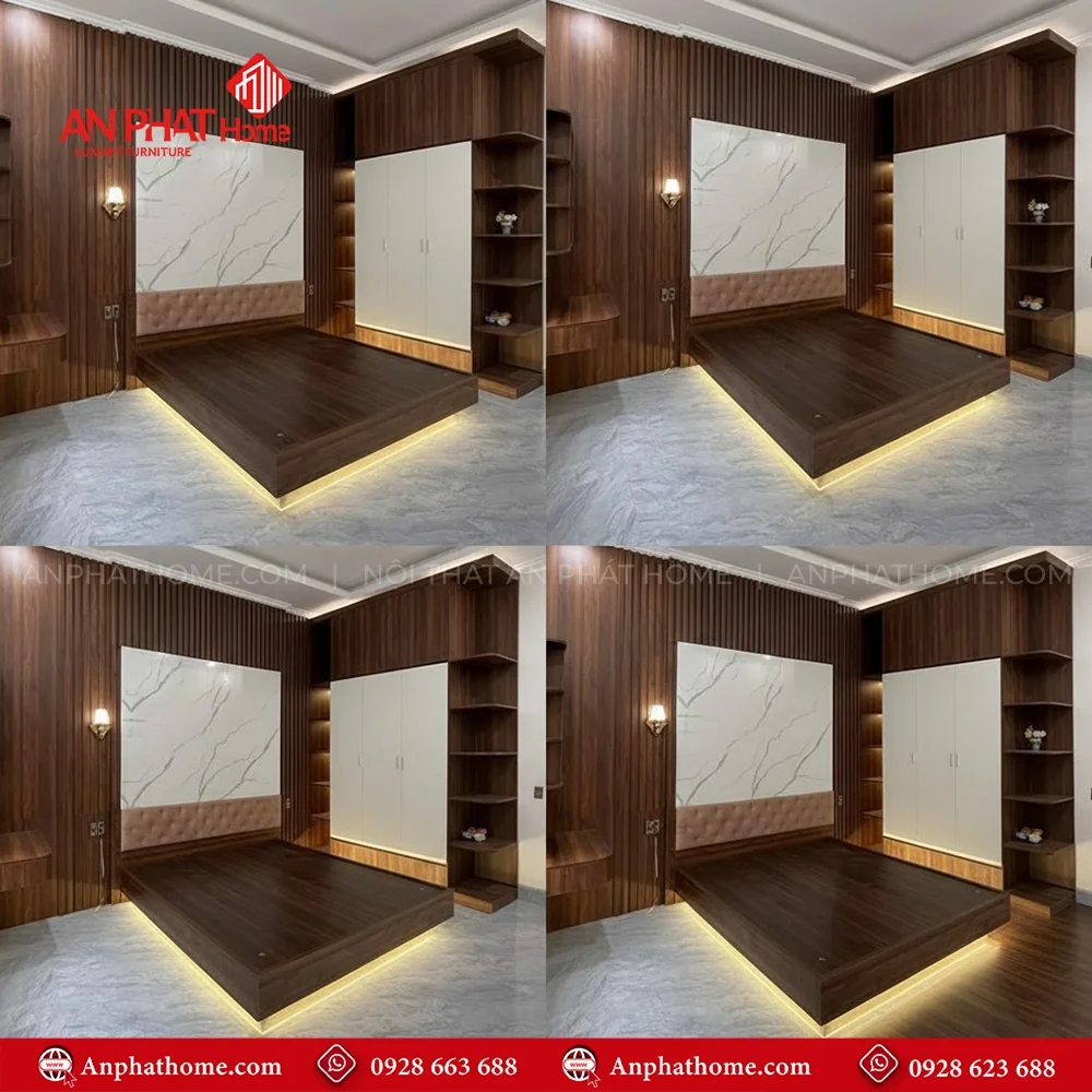 Combo Nội Thất Giường Tủ CB-62 9 Combo nội thất đẹp hiện đại