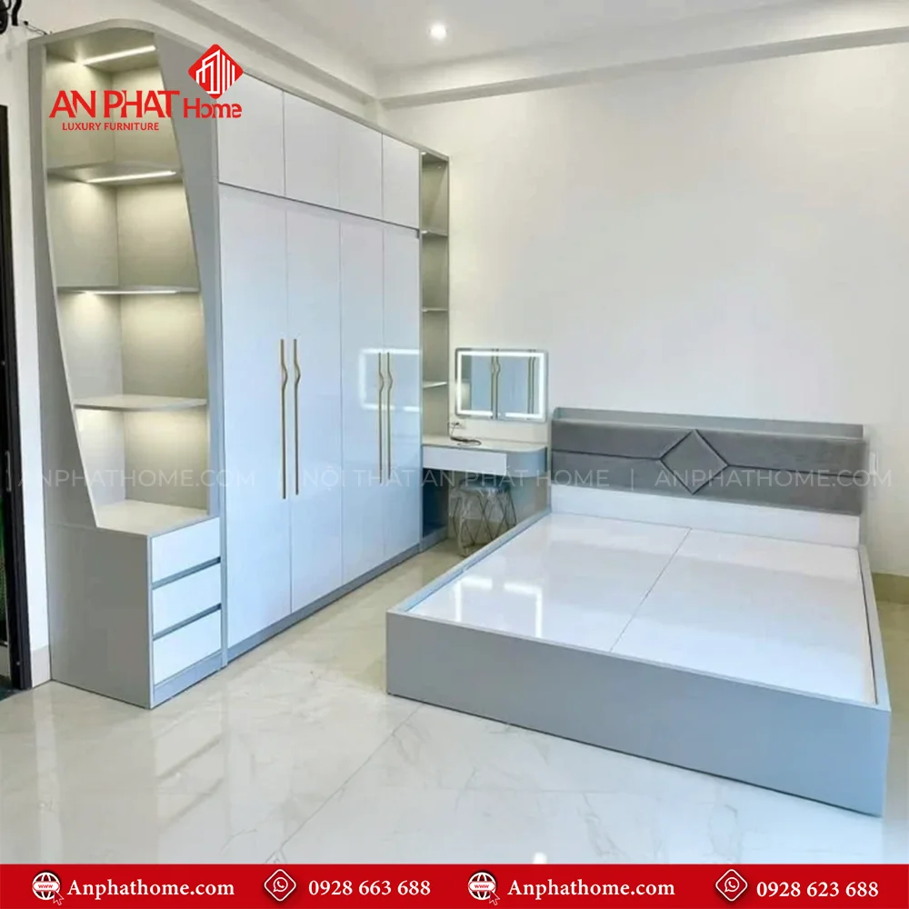 Combo Nội Thất Phòng Ngủ Hiện Đại CB-86 11 Combo Nội Thất Phòng Ngủ Hiện Đại CB-86 An Phát Home