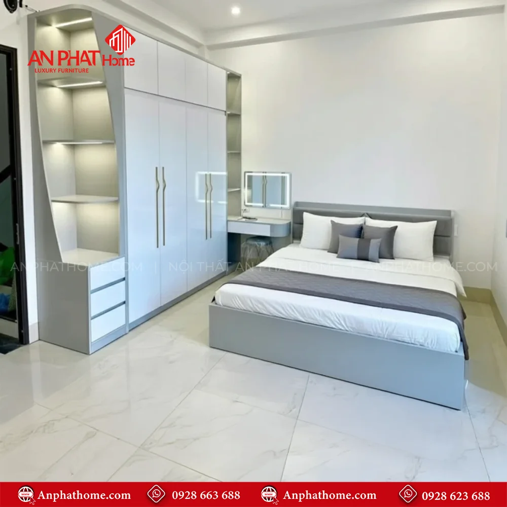 Combo Nội Thất Phòng Ngủ Hiện Đại CB-86 13 Combo giường tủ bàn trang điểm