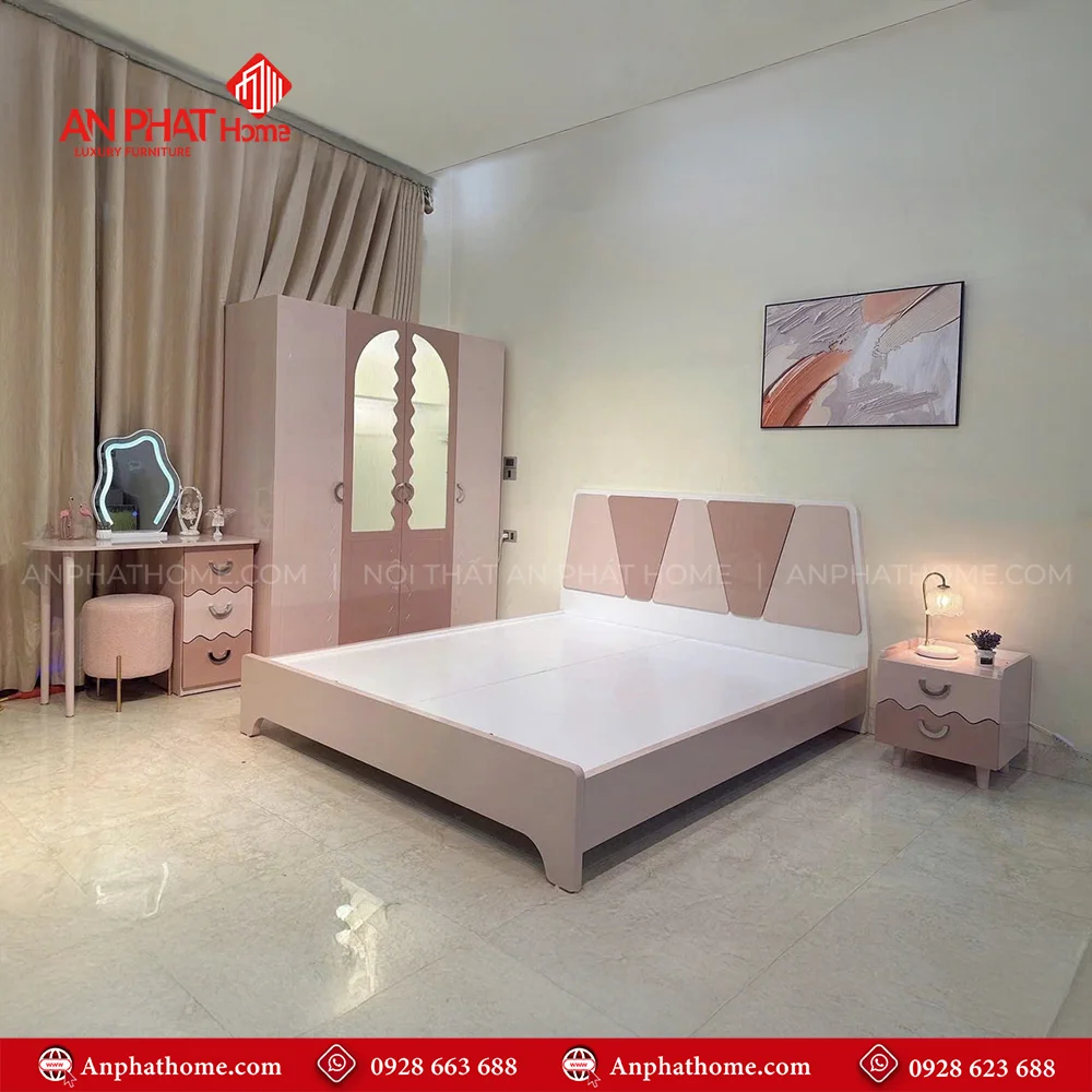 Combo Phòng Ngủ Bé Gái CB-99 13 Combo Phòng Ngủ Bé Gái CB-99 An Phát Home