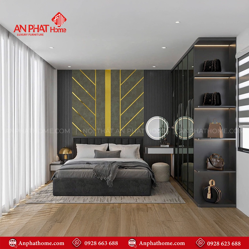 Combo Phòng Ngủ Cao Cấp CB-30 7 Combo Phòng Ngủ Cao Cấp CB-30 An Phát Home