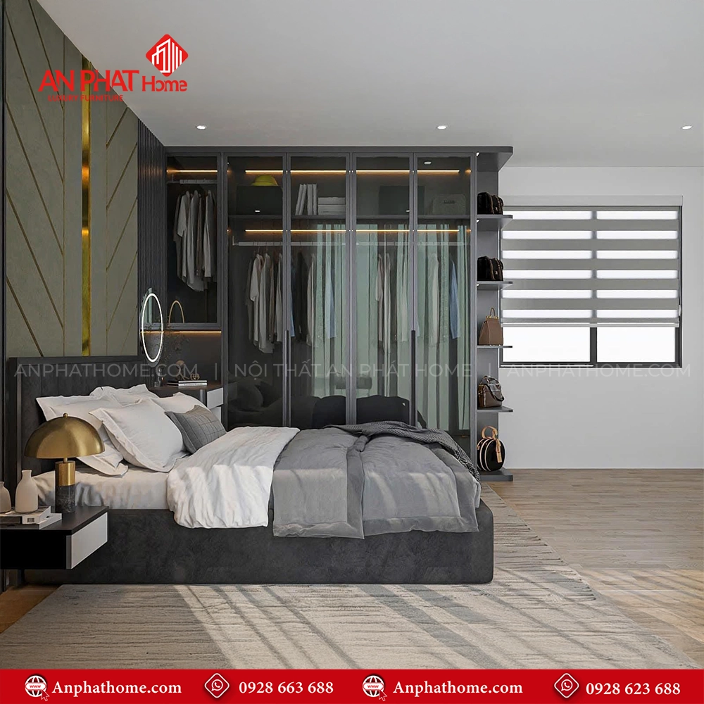 Combo Phòng Ngủ Cao Cấp CB-30 9 Trọn bộ phòng ngủ hiện đại