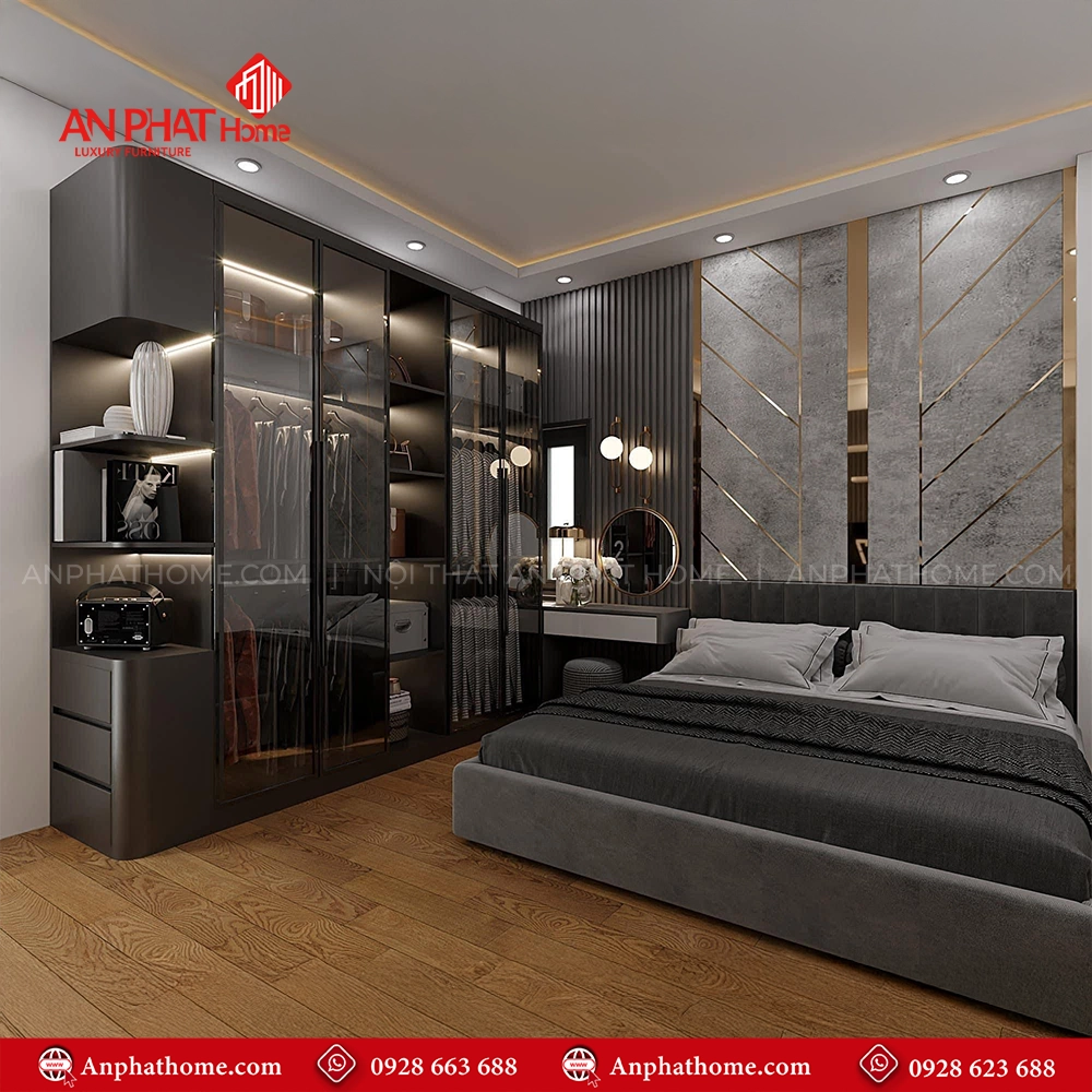 Combo Phòng Ngủ Cao Cấp CB-36 5 Combo Phòng Ngủ Cao Cấp CB-36 An Phát Home