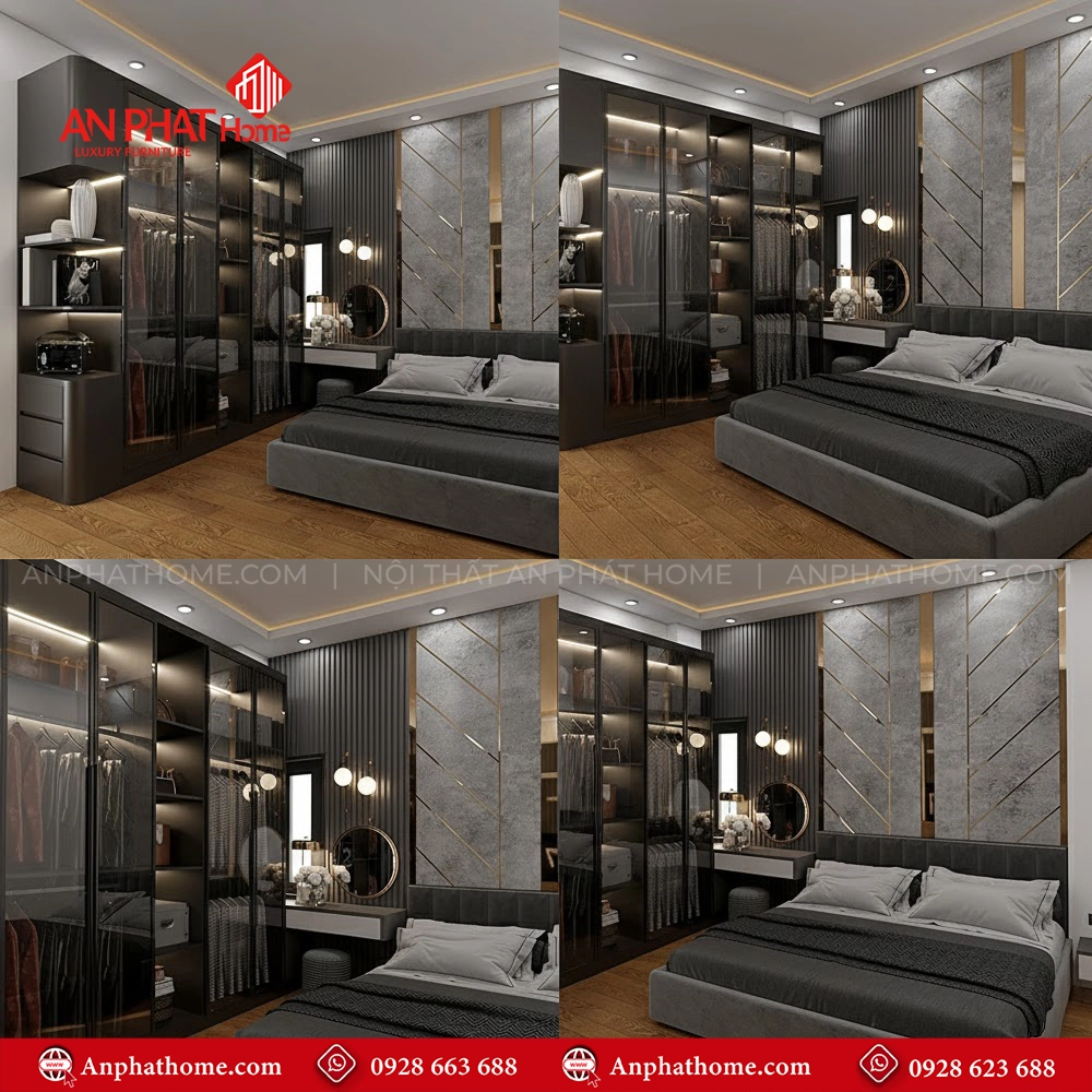 Combo Phòng Ngủ Cao Cấp CB-36 6 Thiết kế phòng ngủ đẹp sang trọng
