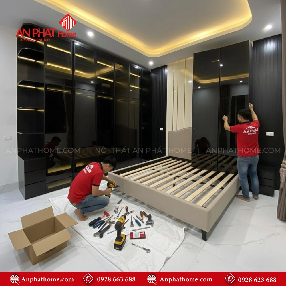 Combo Phòng Ngủ Cao Cấp CB-61 8 Trọn bộ phòng ngủ hiện đại