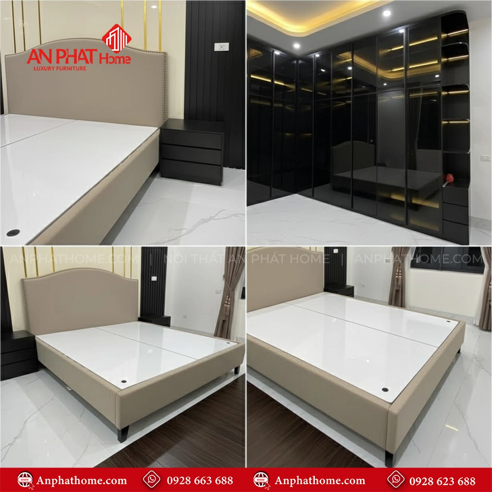 Combo Phòng Ngủ Cao Cấp CB-61 9 Combo giường tủ phòng ngủ giá rẻ