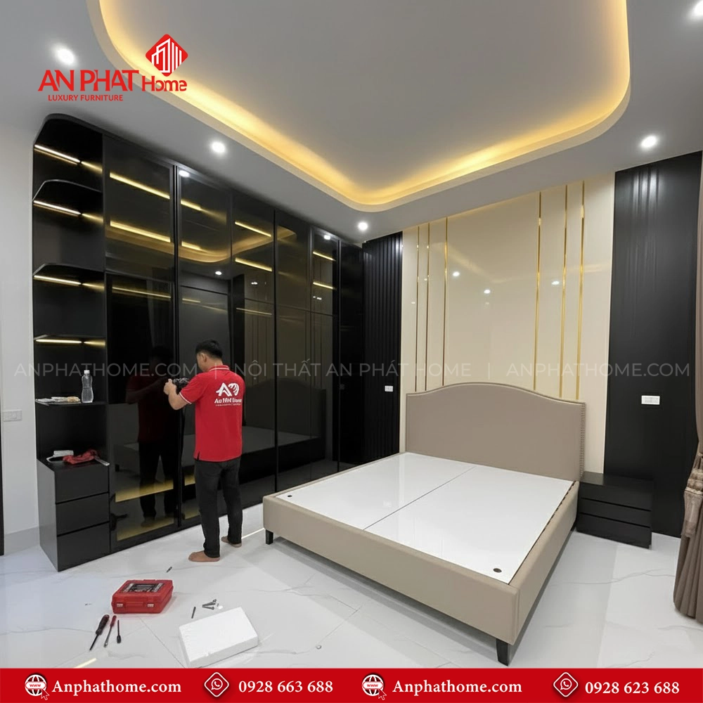 Combo Phòng Ngủ Đẹp CB-05 6 Combo giường tủ phòng cưới